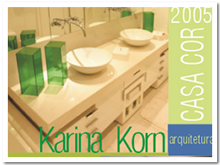 Karina Korn Arquitetura - Convite Casa Cor 2005