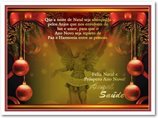 Angel Saúde - Cartão Boas Festas 2013