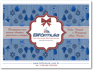 Bifórmula Farmácia de Manipulação - Cartão Natal 2011