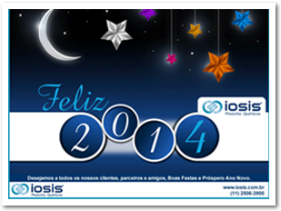 Iosis Produtos Químicos - Cartão Boas Festas 2013