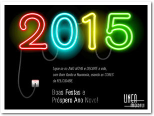 Linea mobili - Cartão Boas Festas 2016